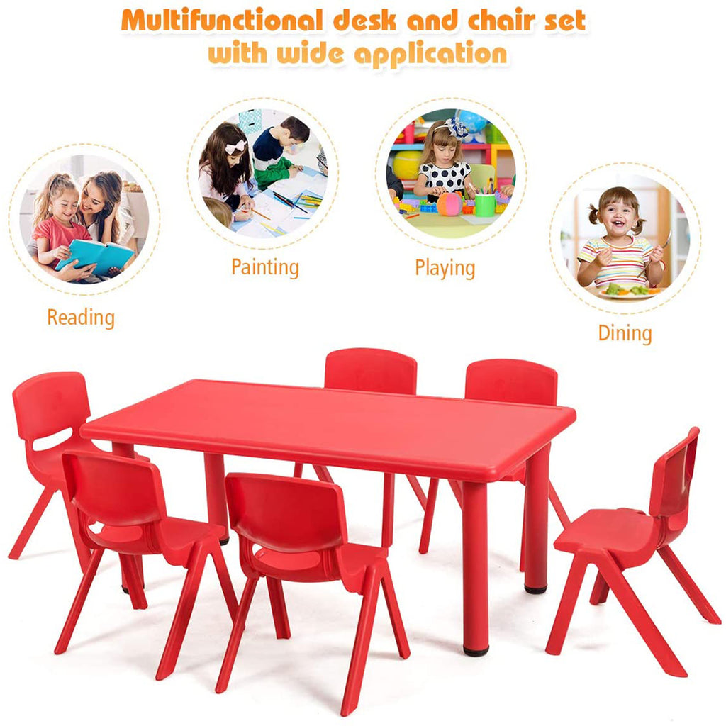 Strong Sturdy table for kids schools, best price table chair