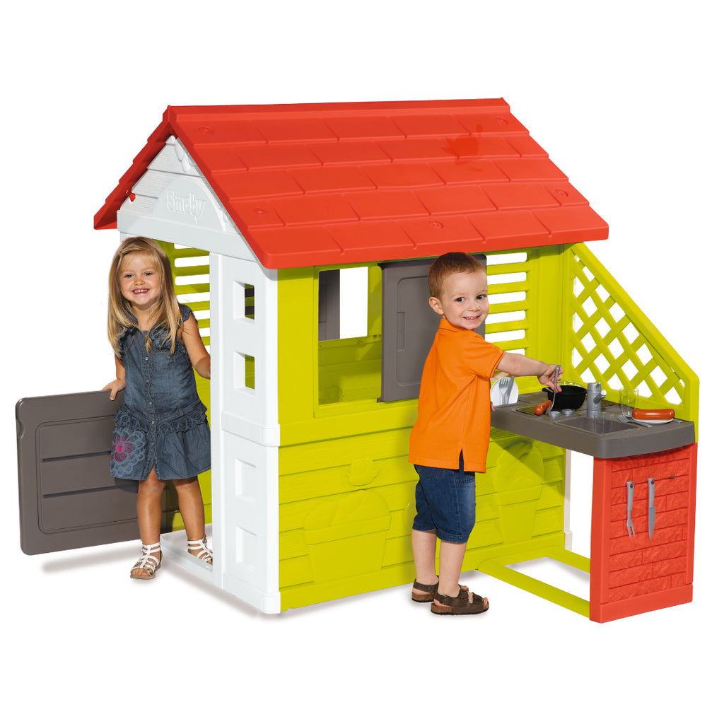 Kids backyard playhouse, playhouse, garden toys for 2 year olds online, playhouses for kids