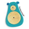wooden tambourine musical rattle toy for kids