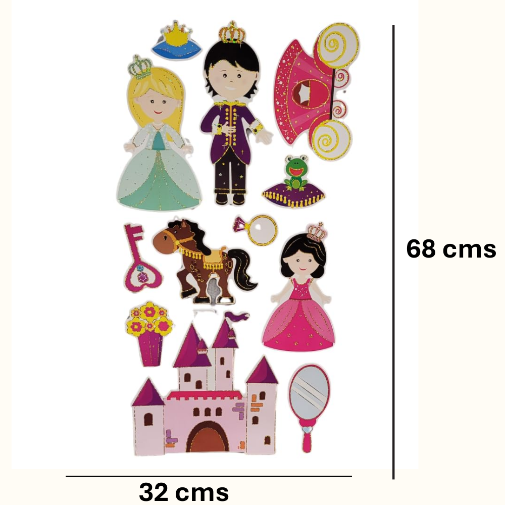 Prince 3D stickers