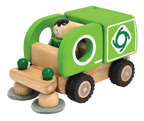 Wooden Toy For Kids: Public Vehicle Street Cleaner