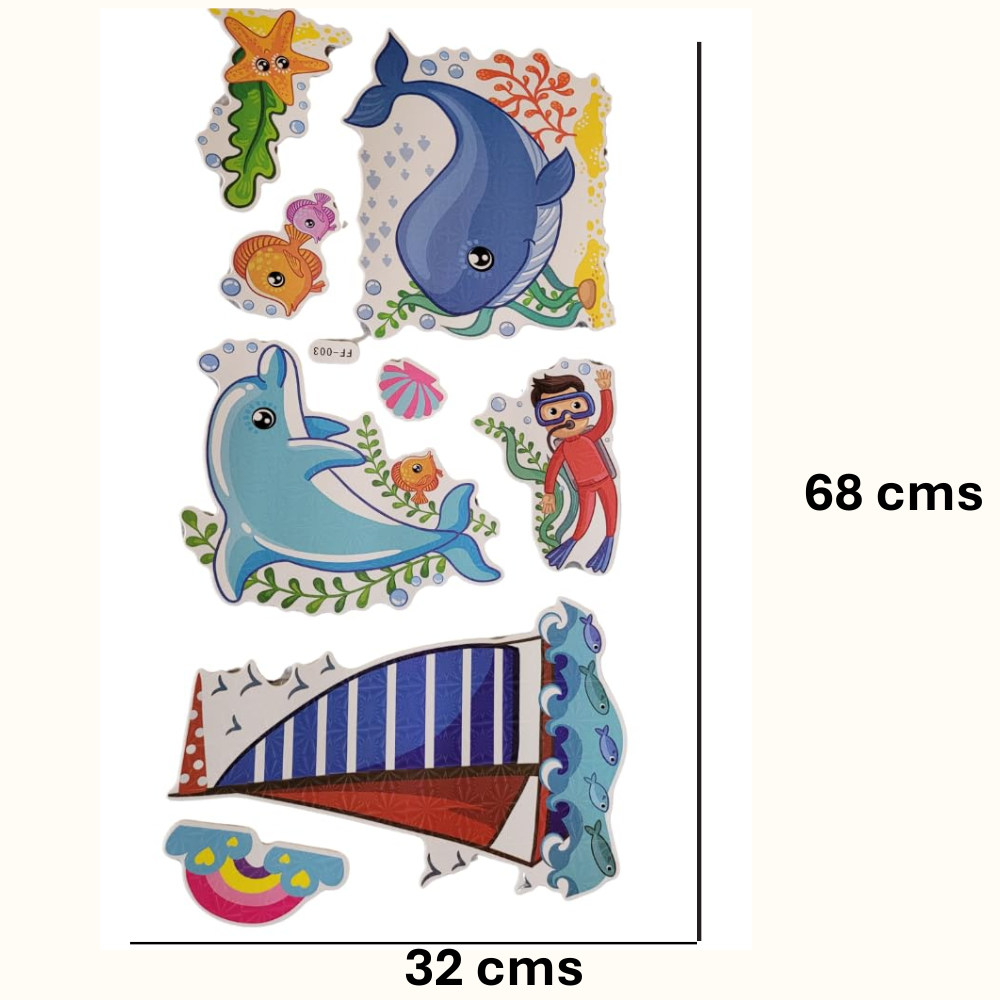 Ocean 3D Wall Stickers