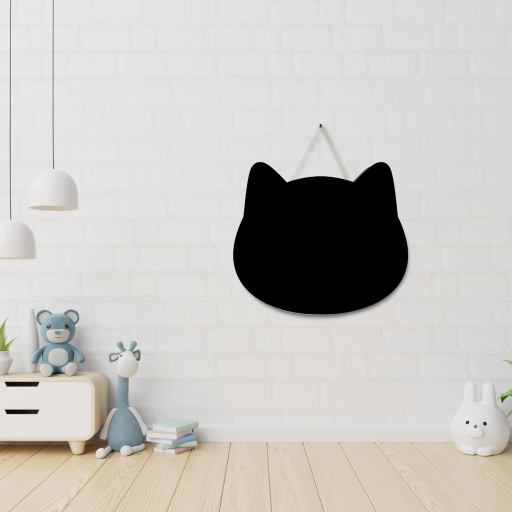 Wooden Wall chalkboards - Cat