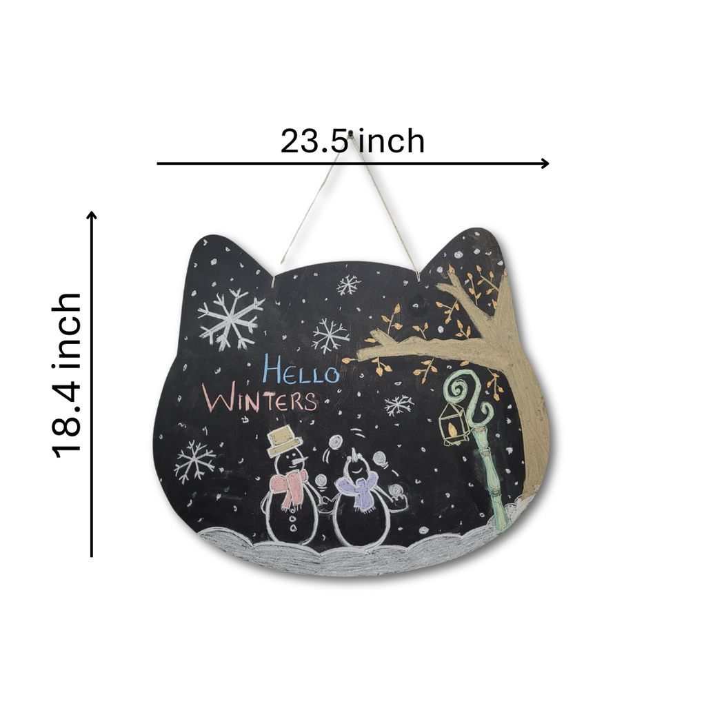 Wooden Wall chalkboards - Cat