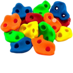 Multisize Rock Climbing Holds Set – Large Durable Wall Stones for Kids & Adults, DIY Indoor & Outdoor Playground