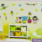 Train 3D Wall Stickers