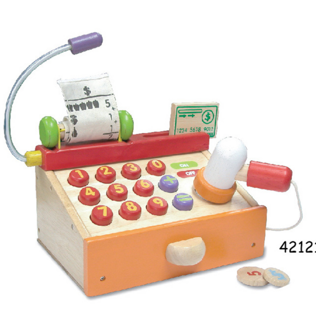 Wooden Cash Register