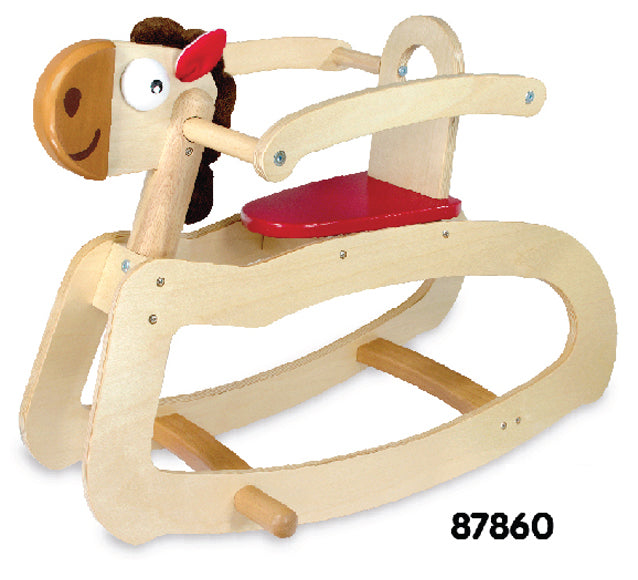 Horse Rockin Wooden Rocker | Classic Toy for Kids