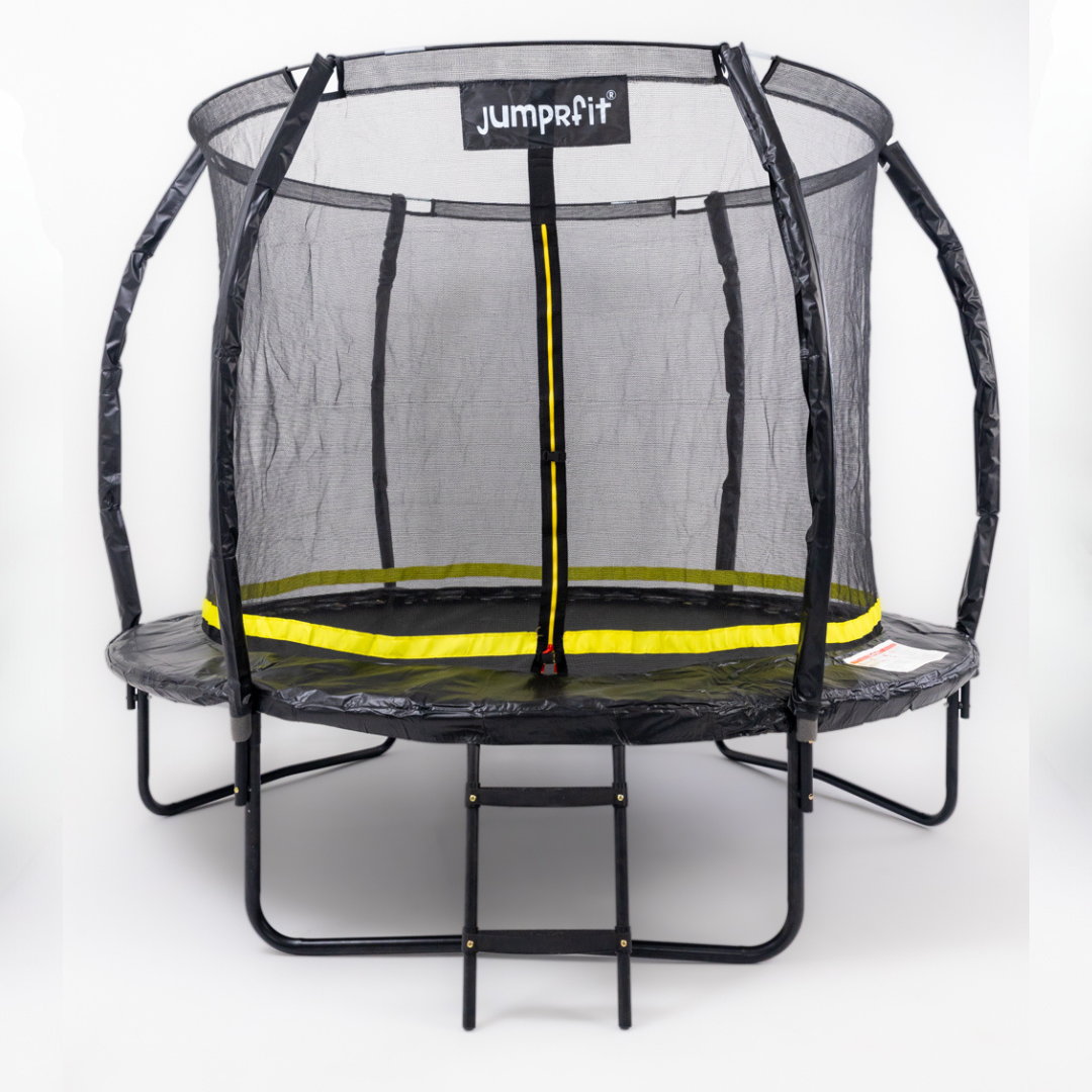 Pro 8Ft. Trampoline with Safety Net and Ladder