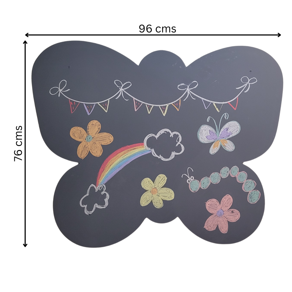 Butterfly Magnetic Wall Chalkboard for kids