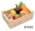 Wooden Vegetable Set