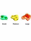 Multisize Rock Climbing Holds Set – Large Durable Wall Stones for Kids & Adults, DIY Indoor & Outdoor Playground