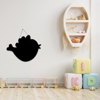 Wooden Wall Magnetic Chalkboard - Bird