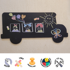 Bus Magnetic wall chalkboards