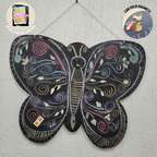 Wooden Wall Magnetic Chalkboard - Butterfly | Creative Learning for Kids