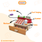 Wooden Cash Register