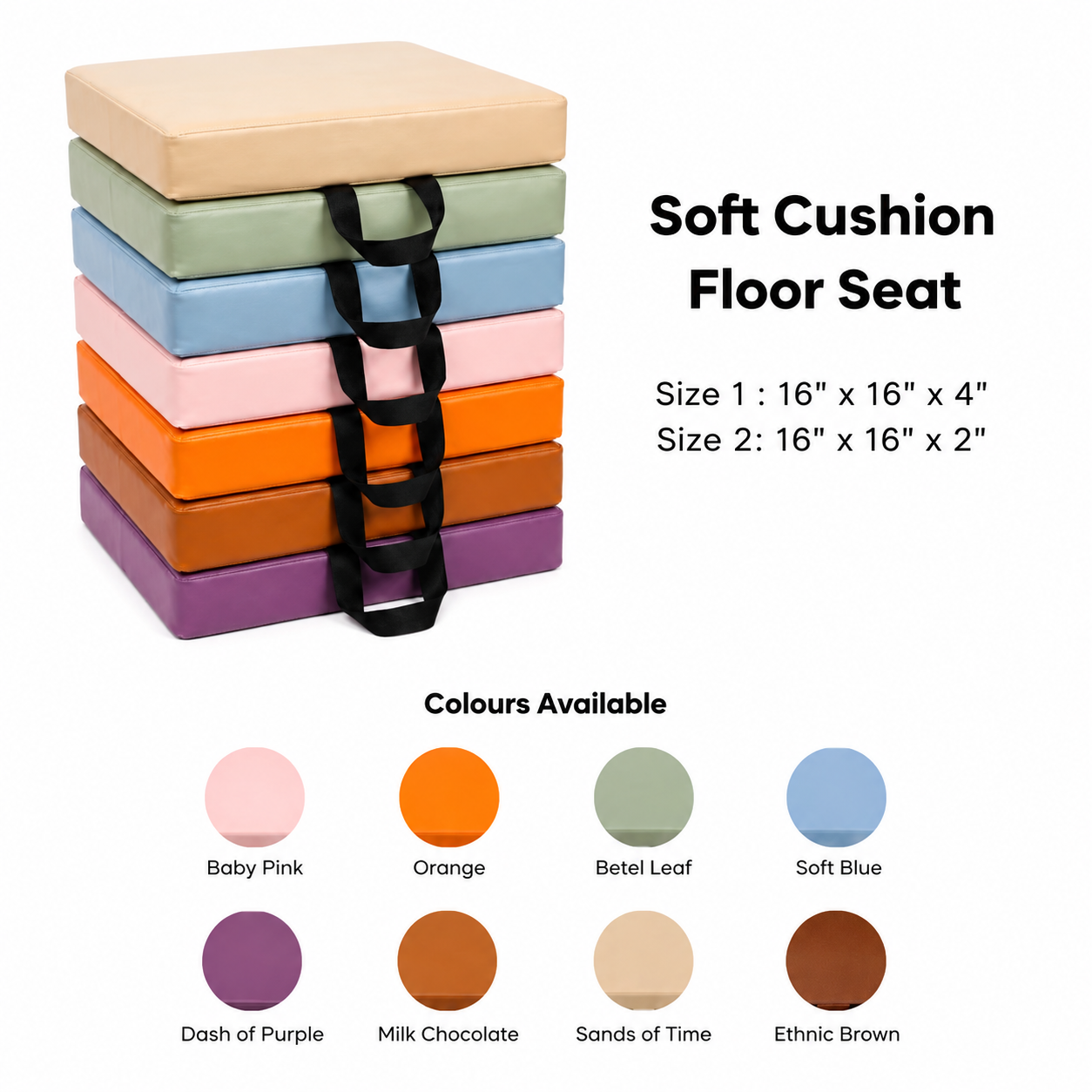 Soft Cushion Floor Seat