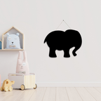 Wooden Wall Magnetic Chalkboard - Elephant | Fun & Educational Wall Décor for Kids