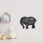 Wooden Wall Magnetic Chalkboard - Elephant | Fun & Educational Wall Décor for Kids