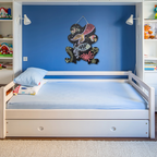 Wooden Wall Magnetic Chalkboard - Frog