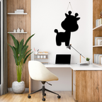 Wooden Wall Magnetic Chalkboard - Giraffe