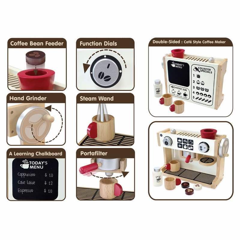 Wooden Barista Coffee Maker| Rubber Wood|