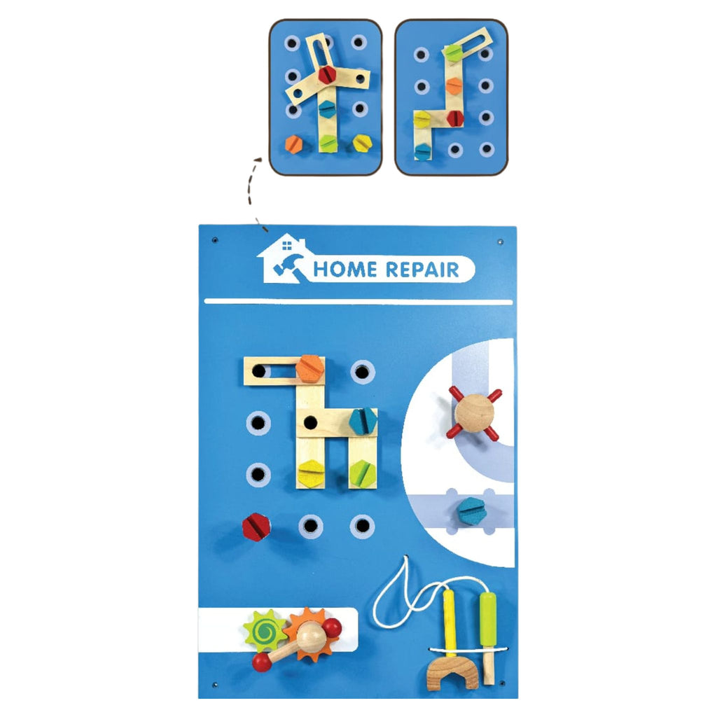 Happy Town Wall Play Board - Tool Center