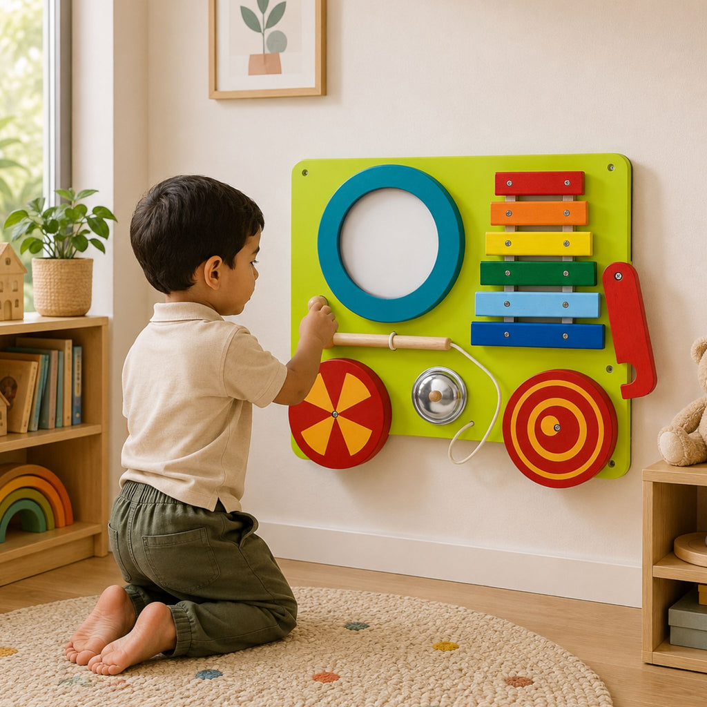 Music Wagon Wall Play Board