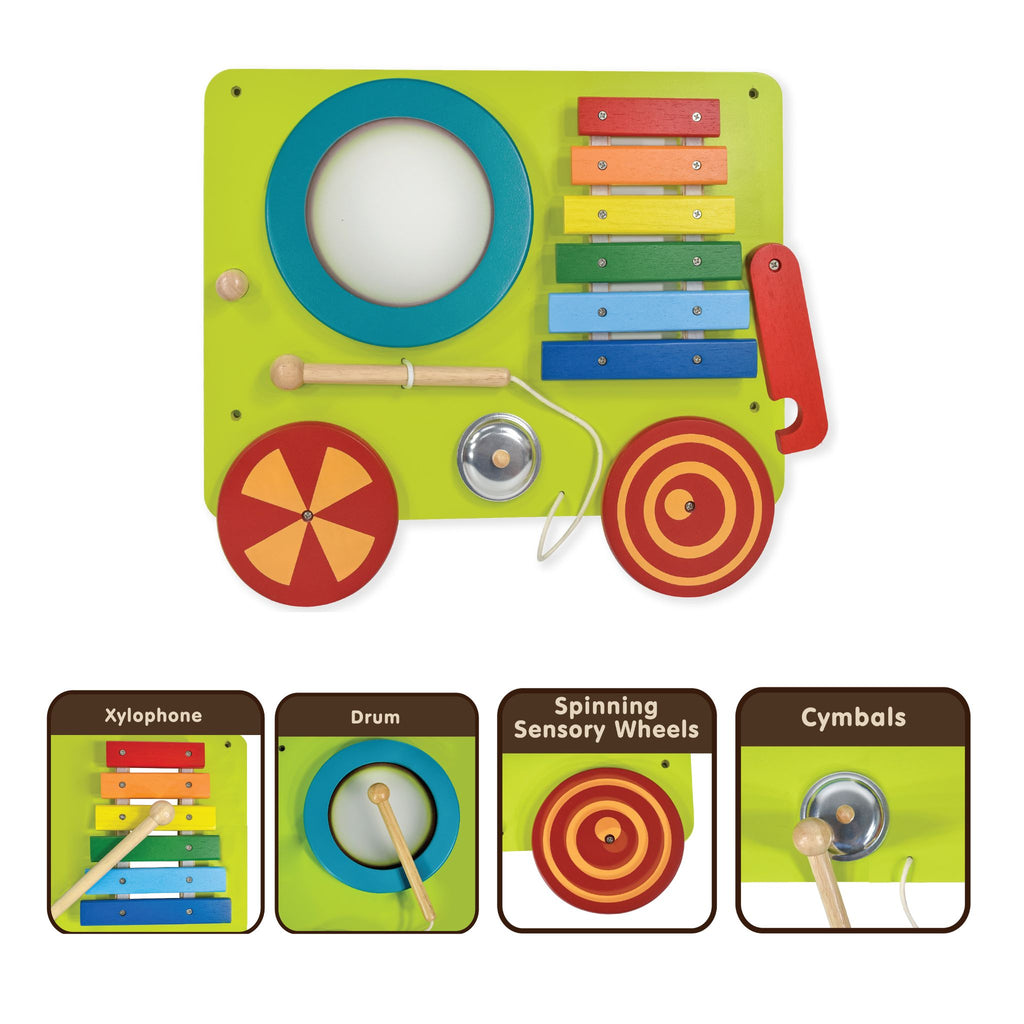 Music Wagon Wall Play Board