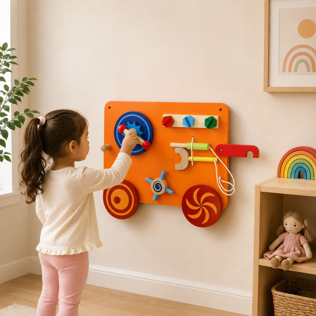 Tool Wagon Wall Play Board