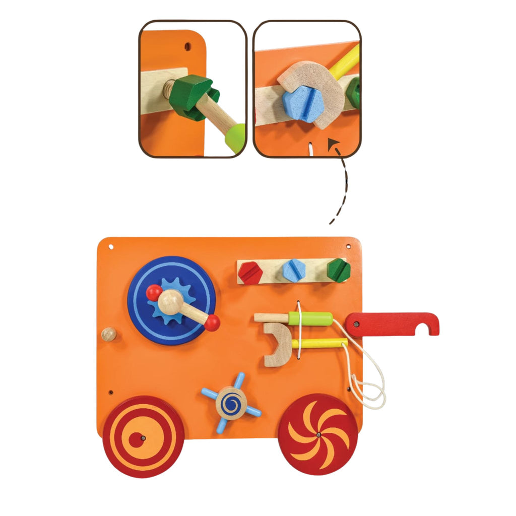 Tool Wagon Wall Play Board