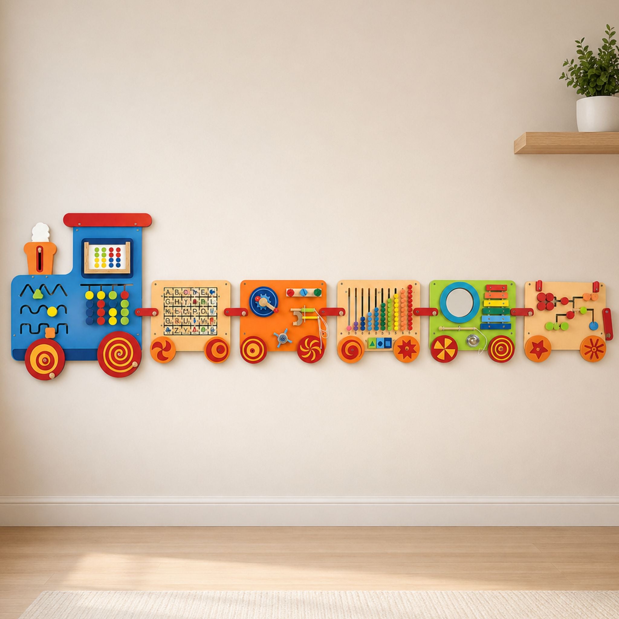 Tool Wagon Wall Play Board