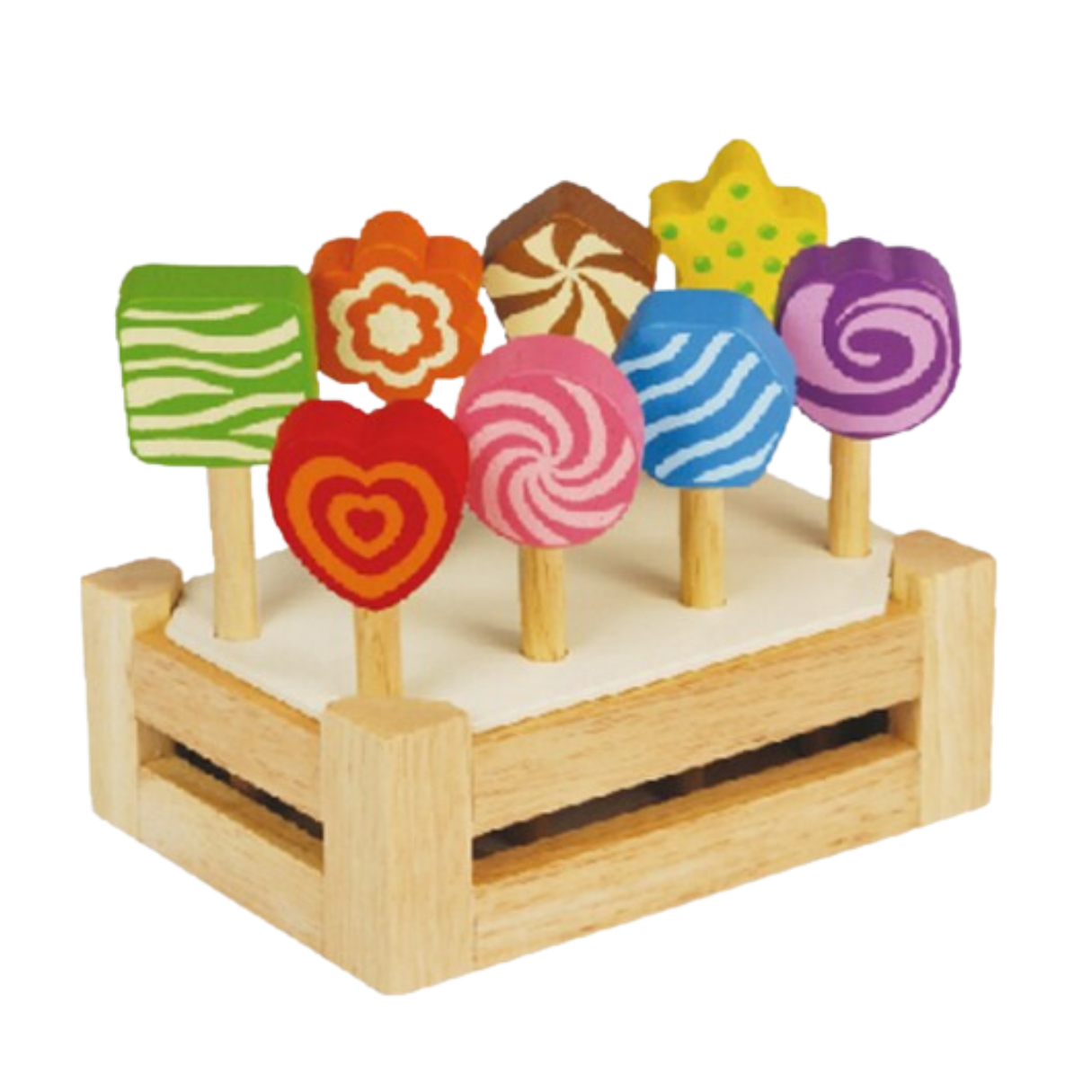 Wooden Lolly Pop - Made In Thailand