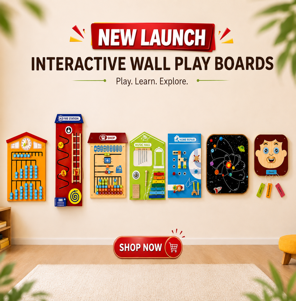Interactive wall boards for kids 