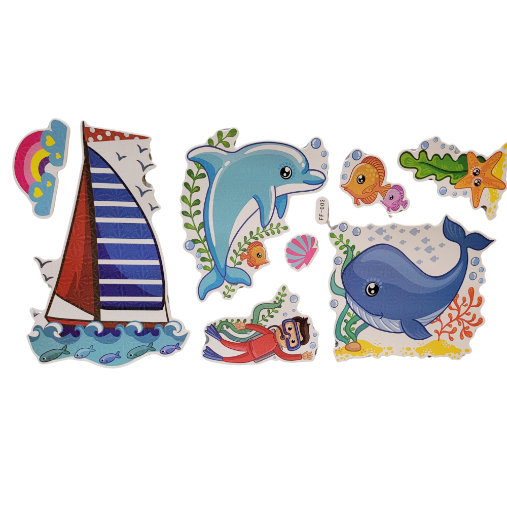 Ocean 3D Wall Stickers
