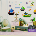 Sailor Ships 3D Wall Stickers