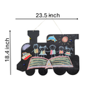 Wall Magnetic Chalkboards - Train