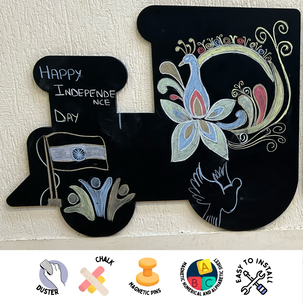 Train Magnetic Wall Chalkboard