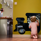 Train Magnetic Wall Chalkboard