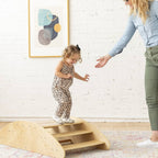 2-in-1 Step N Rock – Sustainable Birch Wood Rocker & Climbing Ramp for Toddlers
