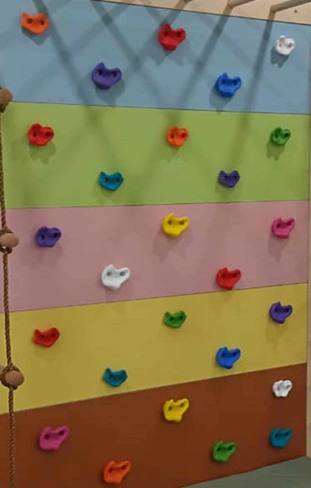 Multisize Rock Climbing Holds Set – Large Durable Wall Stones for Kids & Adults, DIY Indoor & Outdoor Playground