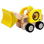 Wooden Bulldozer | Wooden Toy for Kids & Construction Vehicle Toy