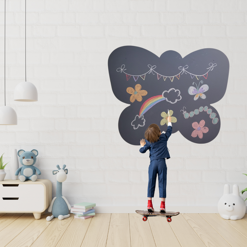 Butterfly Magnetic Wall Chalkboard for kids