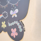 Butterfly Magnetic Wall Chalkboard for kids