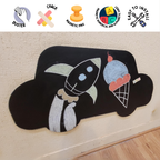 Car Magnetic Wall Chalkboard