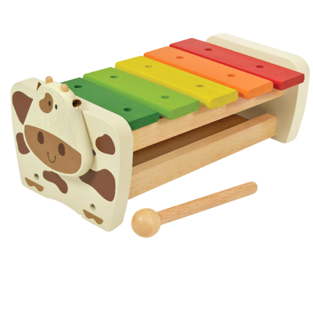 educational cow xylophone toy