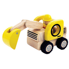 Eco Freindly Wooden Toy For Kids: Builder Vehicle Digger