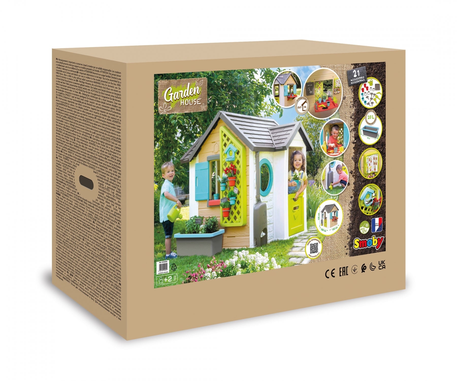 Garden House Outdoor Playhouse for Kids