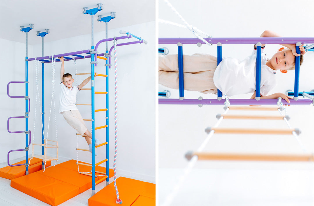 Indoor gym for kids, indoor play equipment, gymnastic for kids