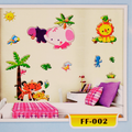 Kids Zoo 3D Wall Stickers